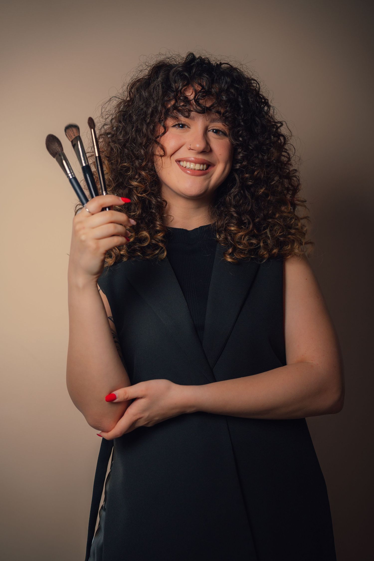 Portret profesional realizat în studio
